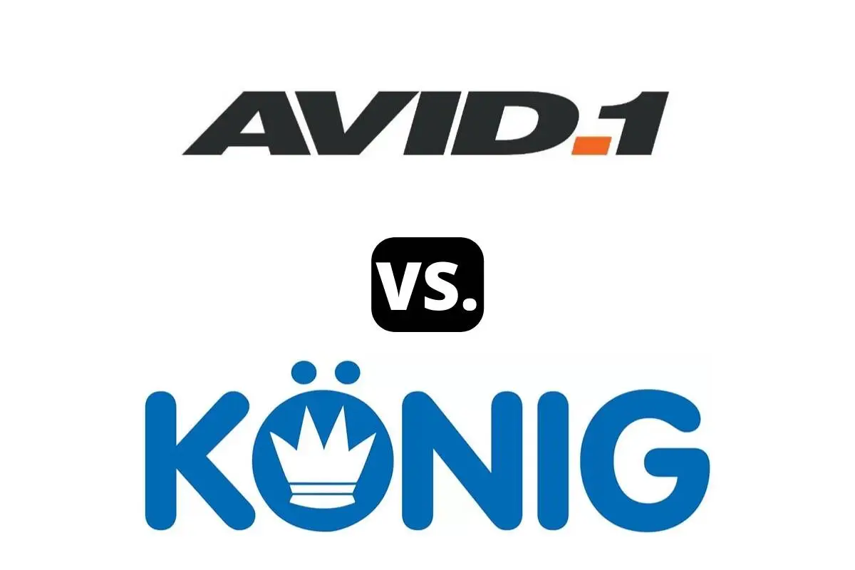 Avid vs Konig wheels