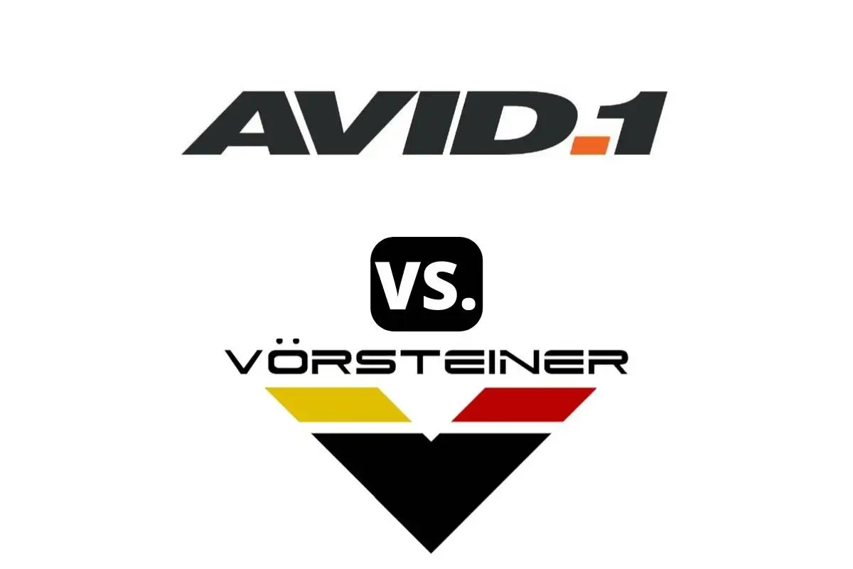 Avid vs Vorsteiner wheels