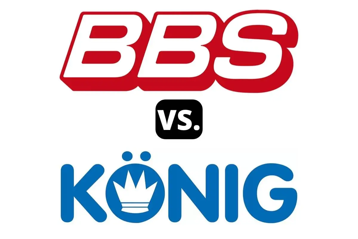 BBS vs Konig wheels